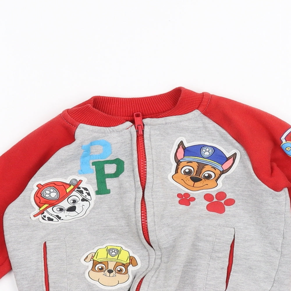 Paw Petrol Boys Grey   Jacket  Size 3-4 Years  - PAW PATROL