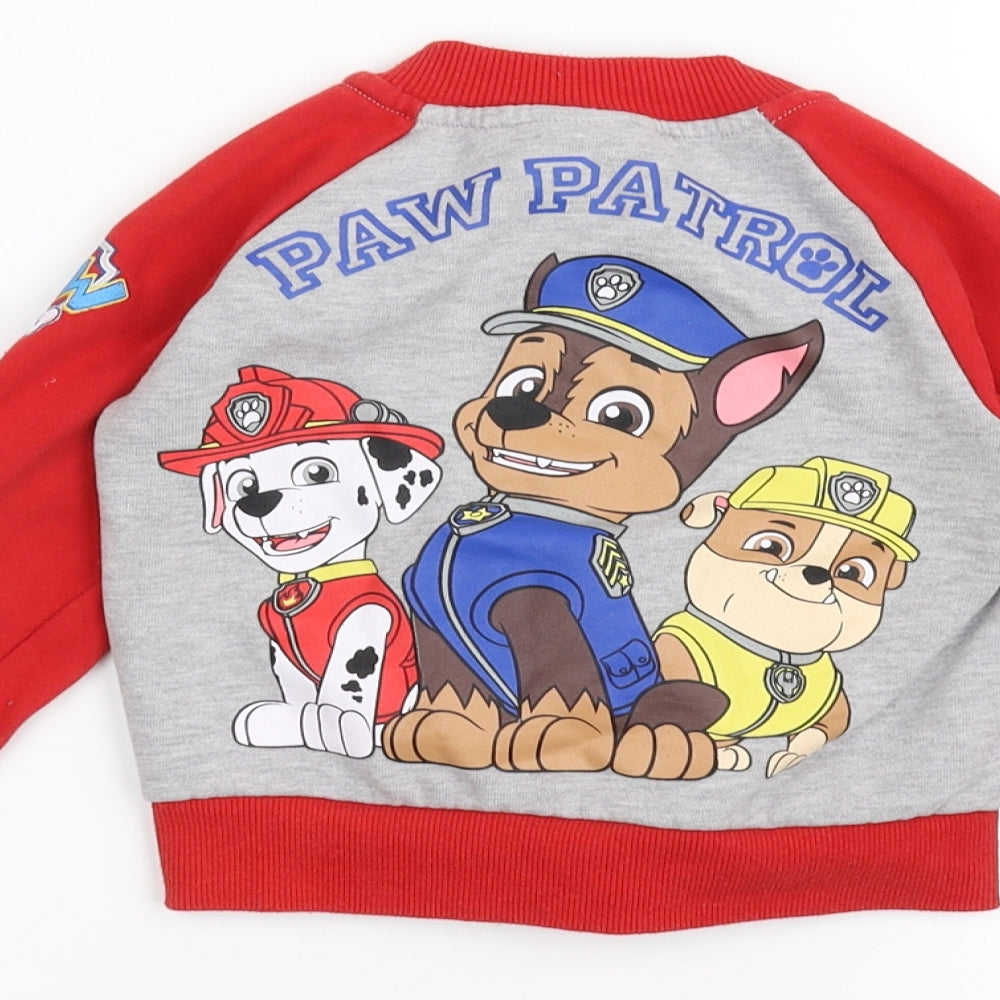 Paw Petrol Boys Grey   Jacket  Size 3-4 Years  - PAW PATROL