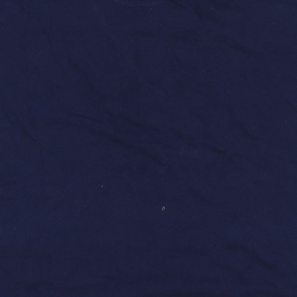 Disney Mens Blue    T-Shirt Size L  - Disney Logo