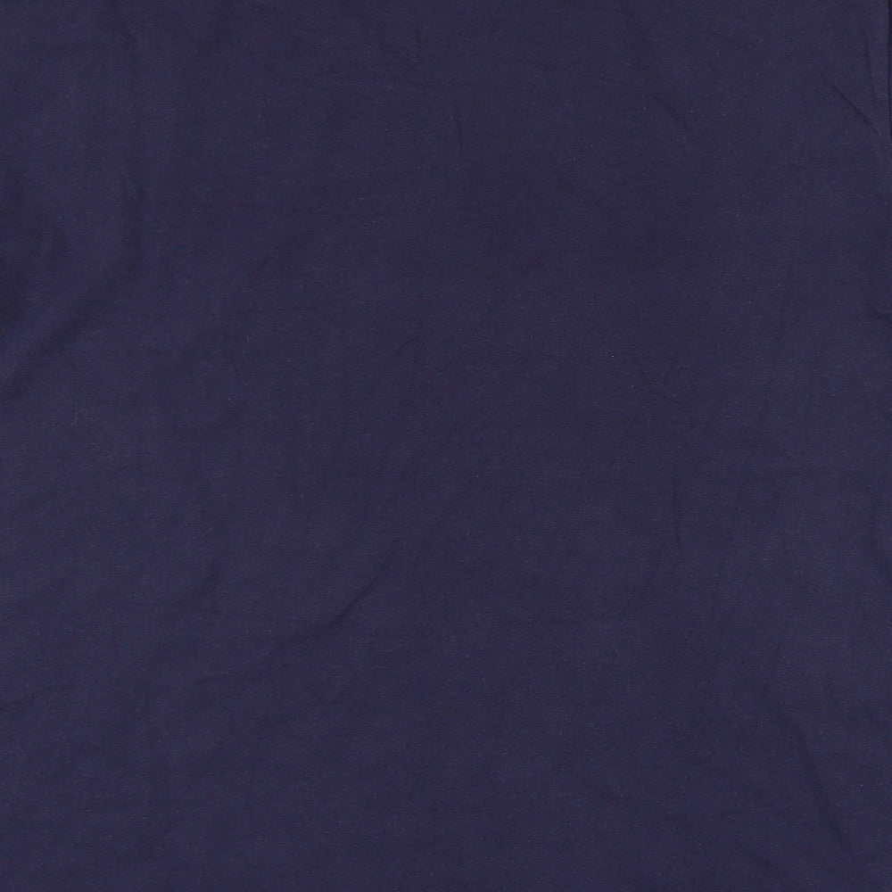 Disney Mens Blue    T-Shirt Size L  - disney logo