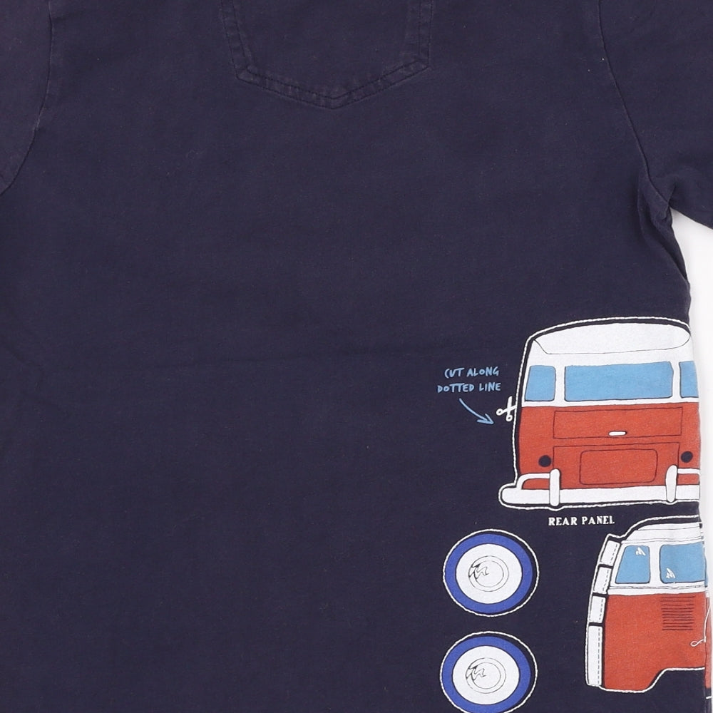 Fat Face Boys Blue   Basic T-Shirt Size 10-11 Years  - VW camper