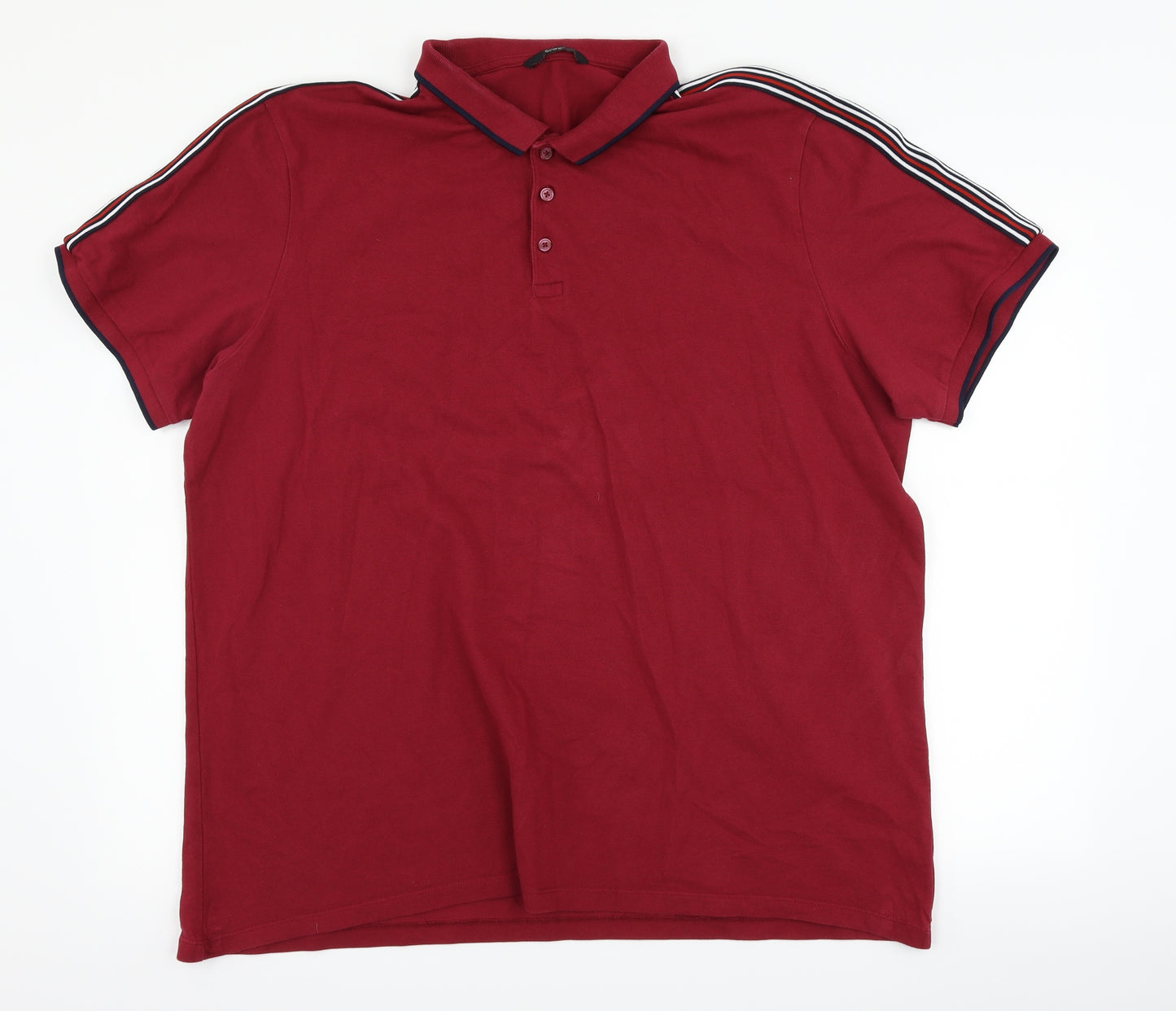 George Mens Purple    Polo Size 2XL