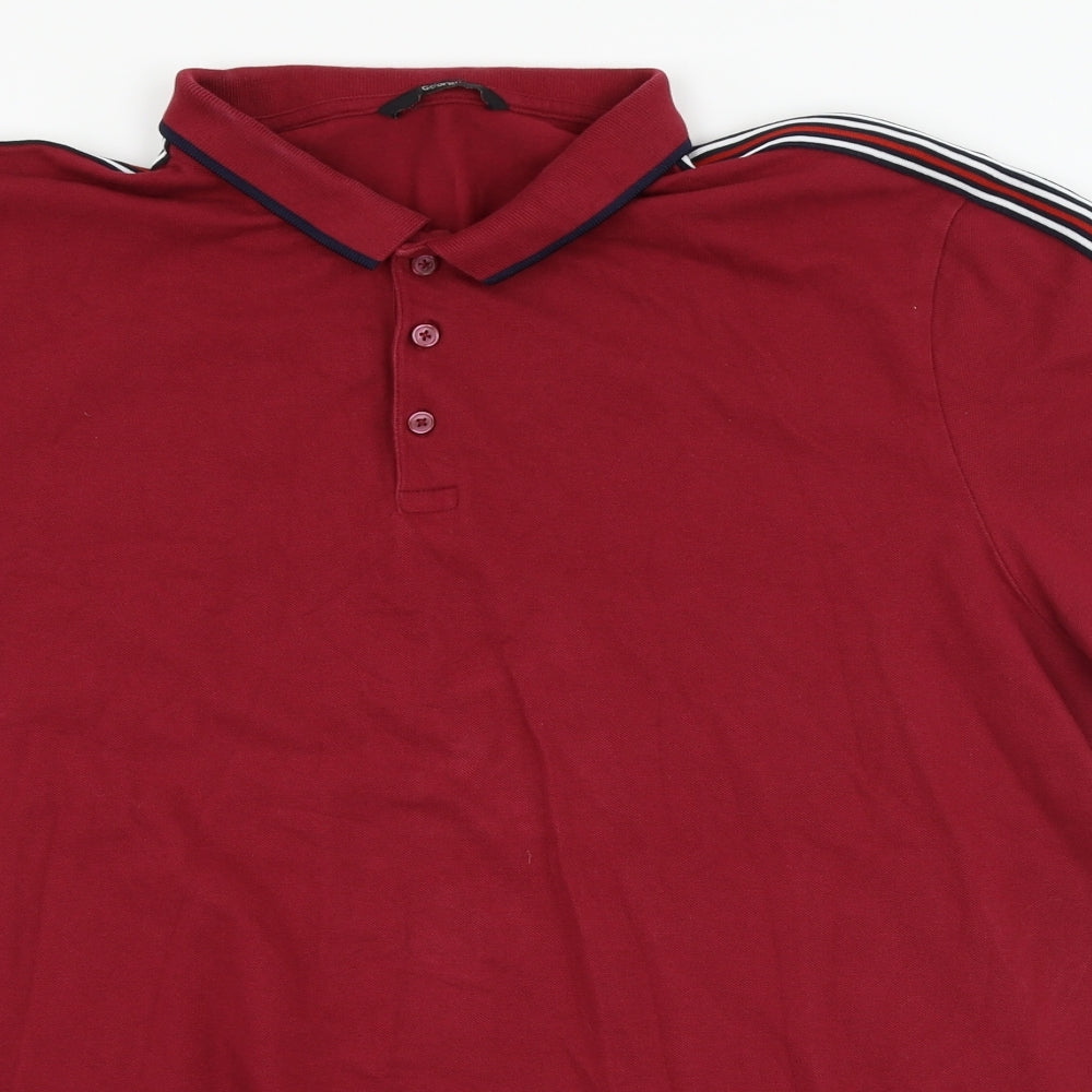 George Mens Purple    Polo Size 2XL