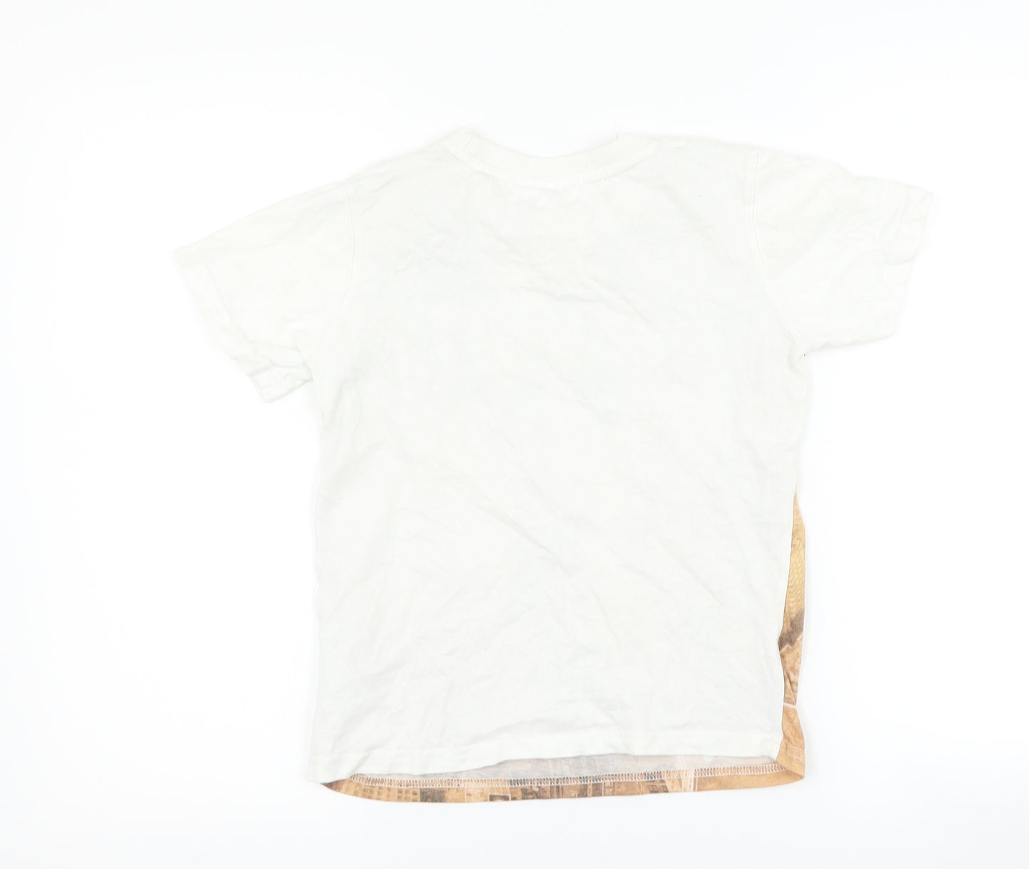 Pumpkin Patch Boys White   Basic T-Shirt Size 8 Years  - I've got attitude