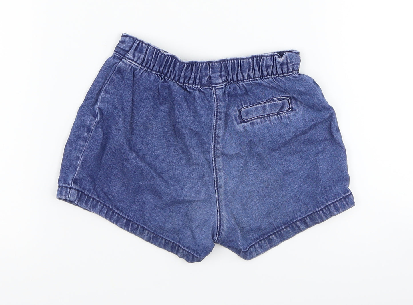 NEXT Girls Blue  Denim Cropped Jeans Size 12-18 Months  - shorts