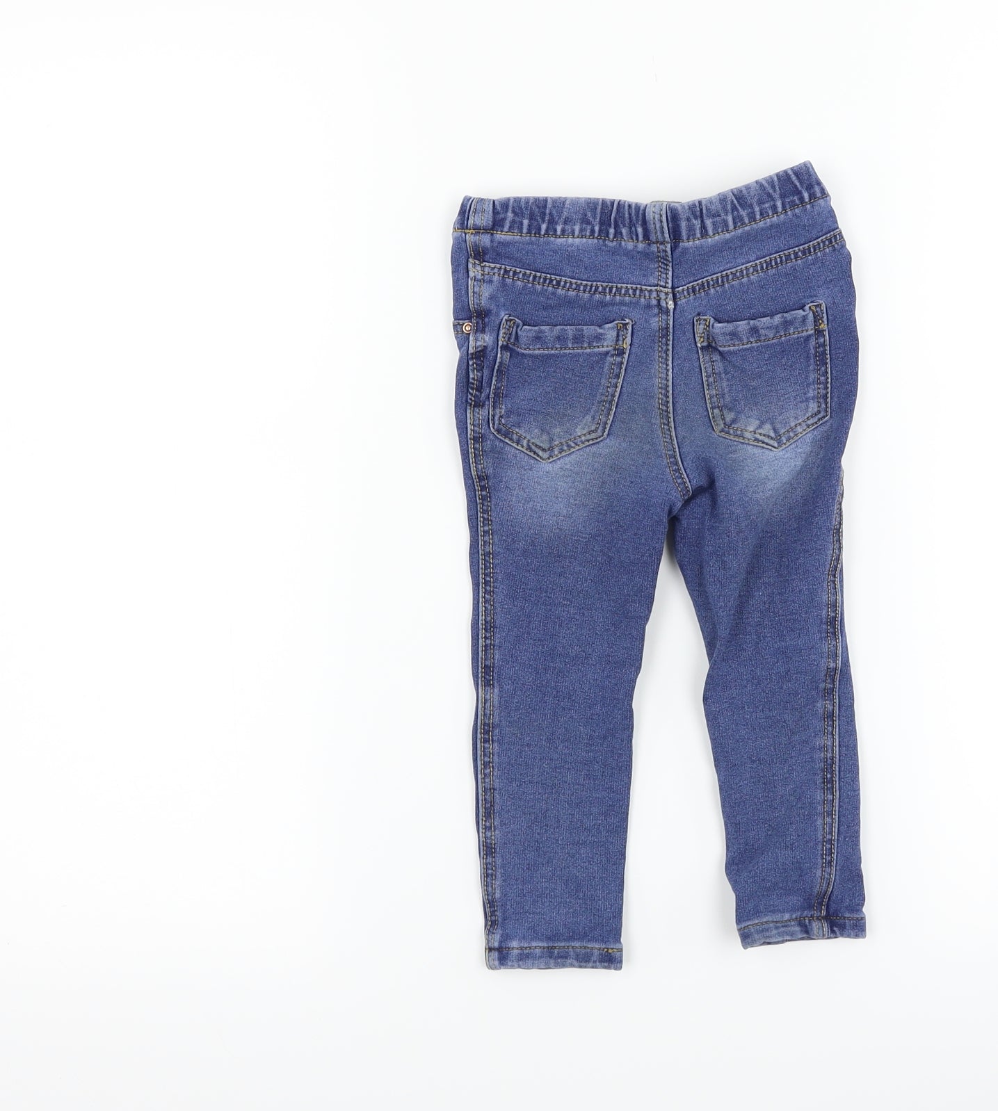 denim co Girls Blue  Denim Capri Jeans Size 18-24 Months