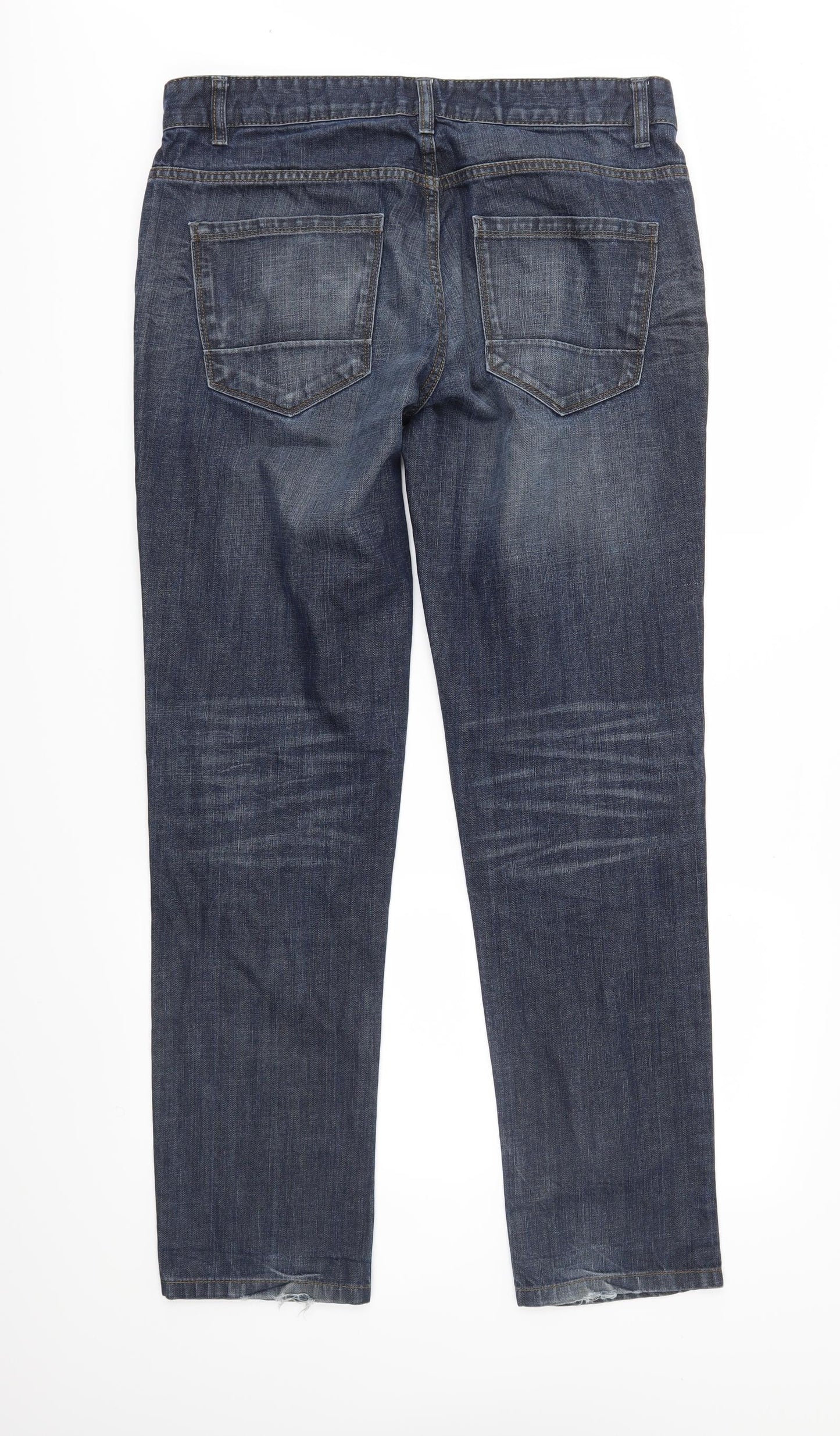 NEXT Mens Blue  Denim Straight Jeans Size 34 in L32 in