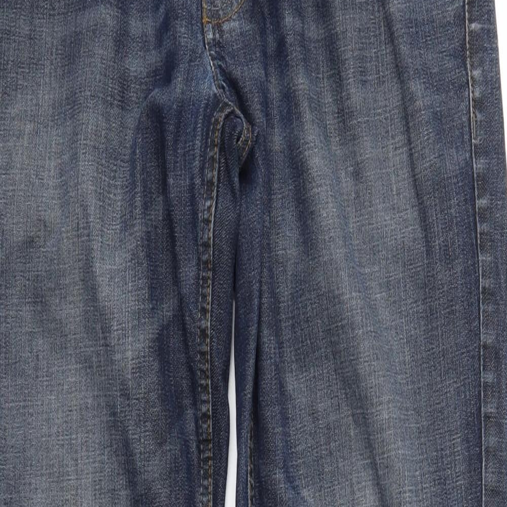 NEXT Mens Blue  Denim Straight Jeans Size 34 in L32 in