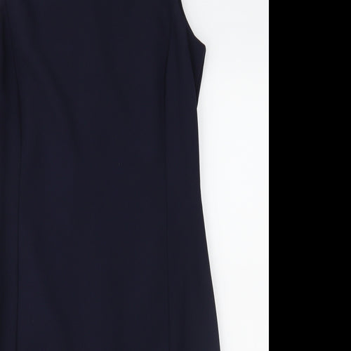 Essentials Womens Blue   Pencil Dress  Size 10