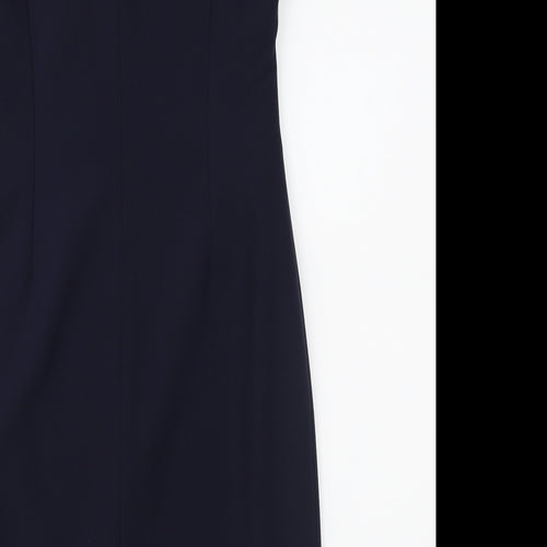 Essentials Womens Blue   Pencil Dress  Size 10