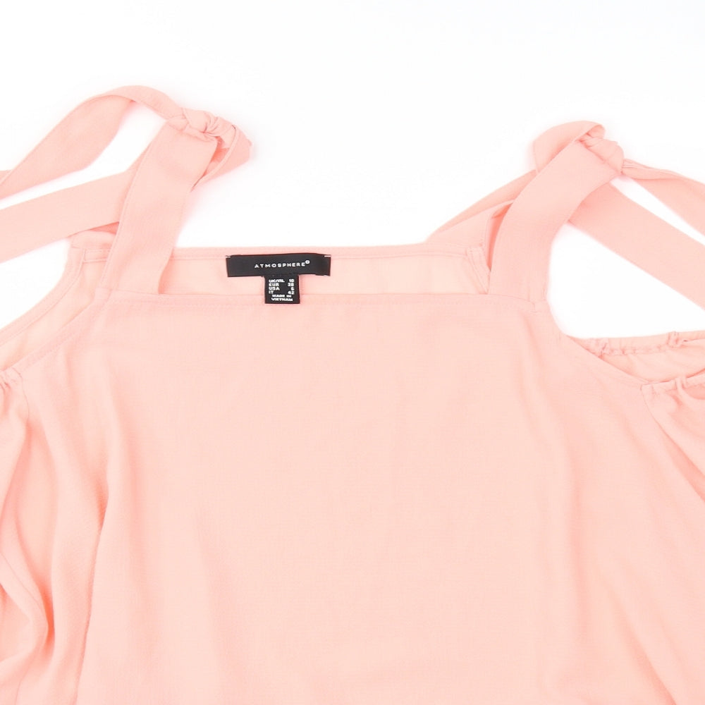 Atmosphere Womens Pink   Basic Blouse Size 10