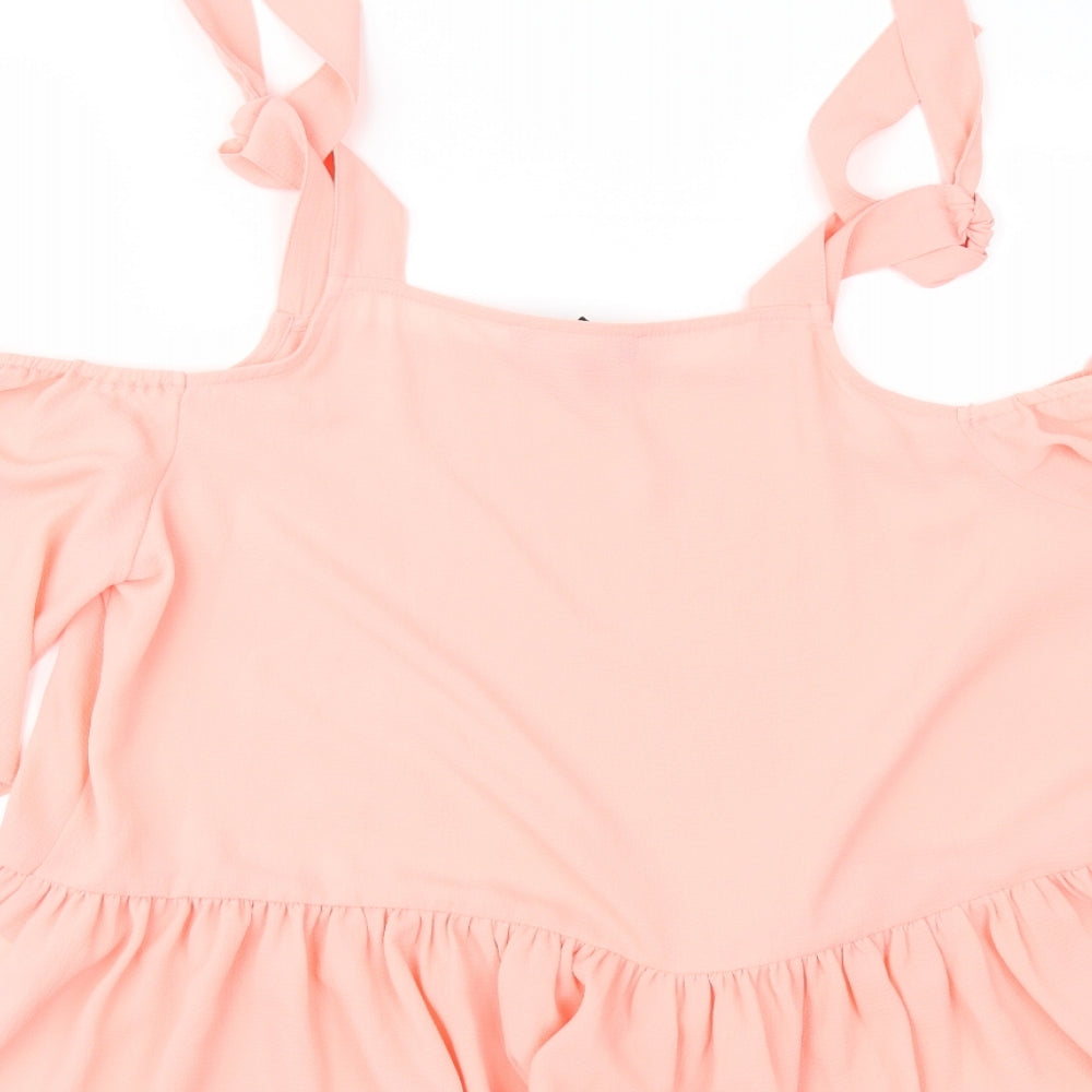 Atmosphere Womens Pink   Basic Blouse Size 10