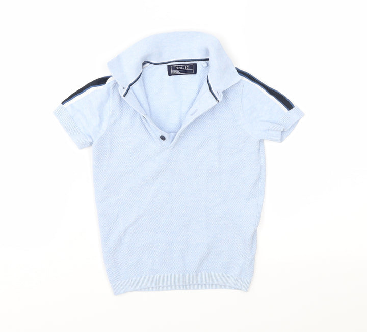 NEXT Boys Blue Basic Polo Size 4 Years
