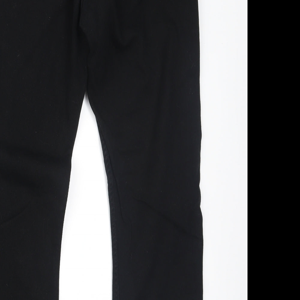 Denim & Co. Mens Black  Denim Straight Jeans Size 36 in L30 in
