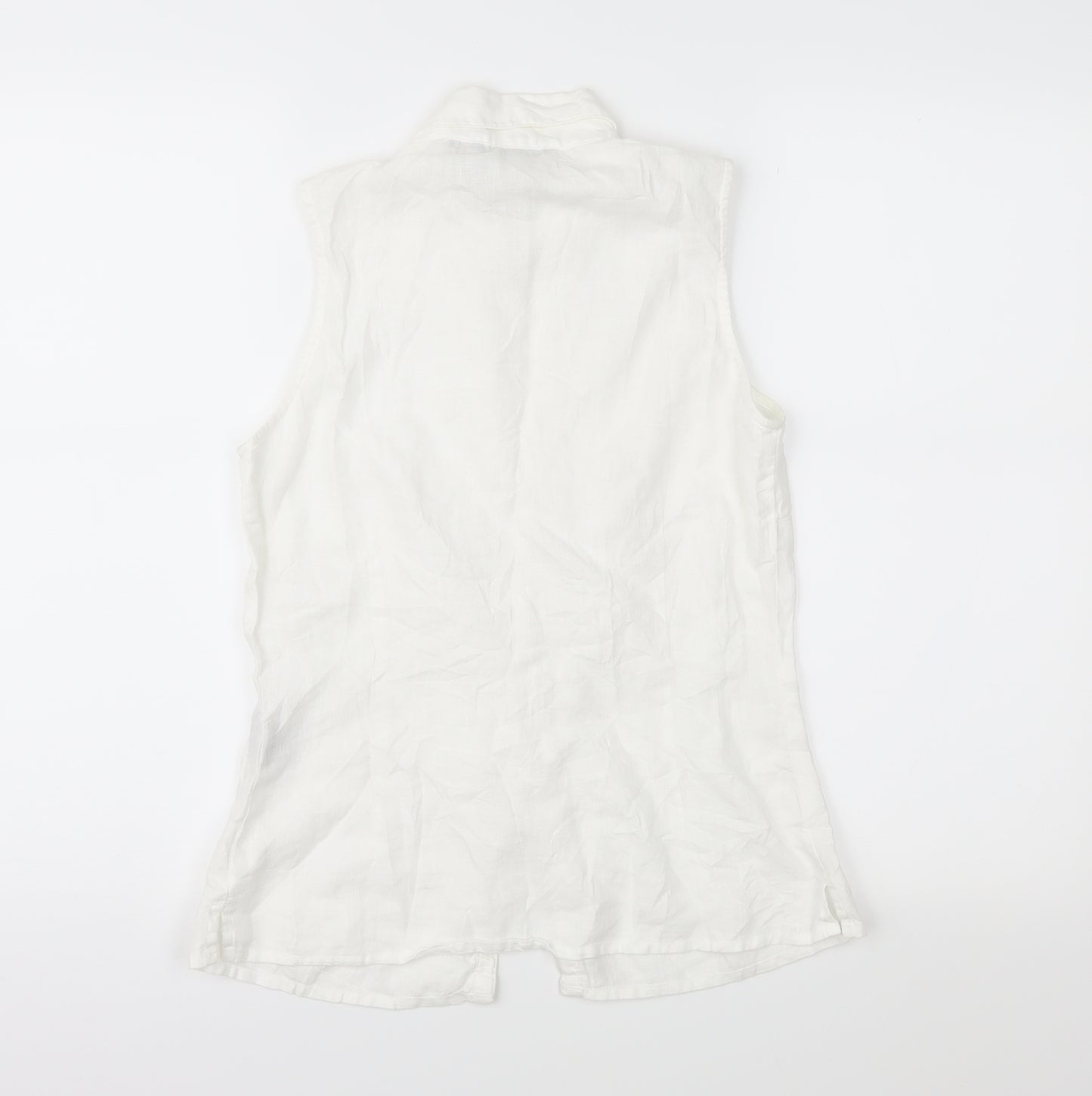 Boden Womens White   Basic Blouse Size 8