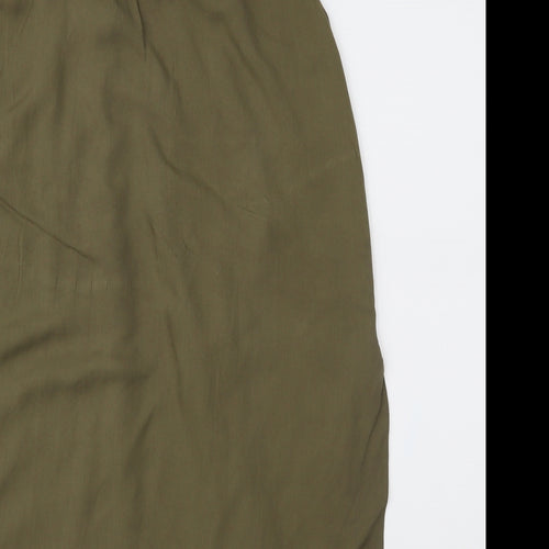 Papaya Womens Green   Tunic Blouse Size 16