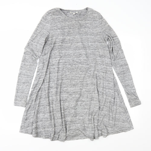 Glamorous Womens Grey  Jersey A-Line  Size 10
