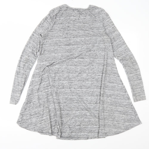 Glamorous Womens Grey  Jersey A-Line  Size 10