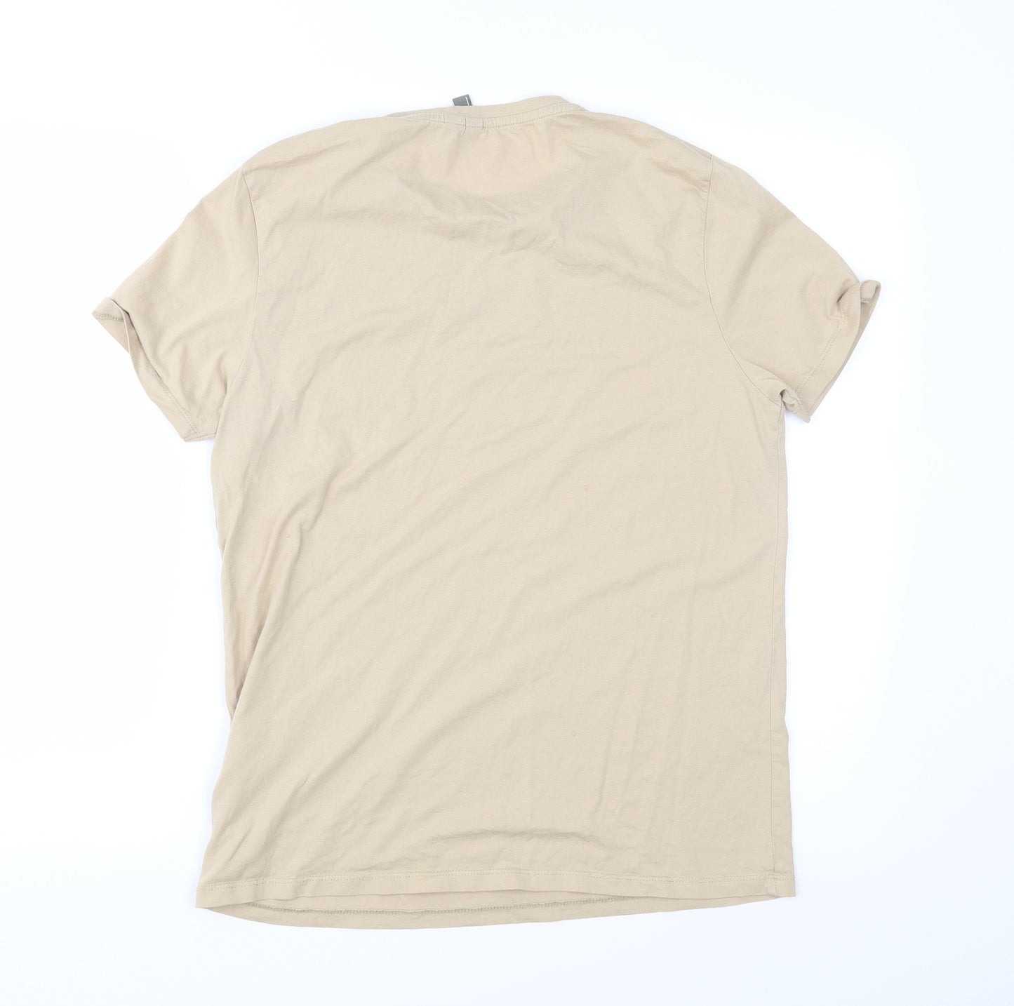 ASOS Mens Brown  Jersey  T-Shirt Size M