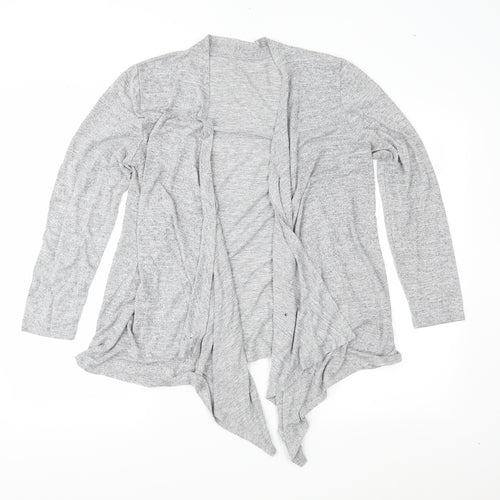 Dorothy Perkins Womens Grey  Knit Cardigan Jumper Size 16
