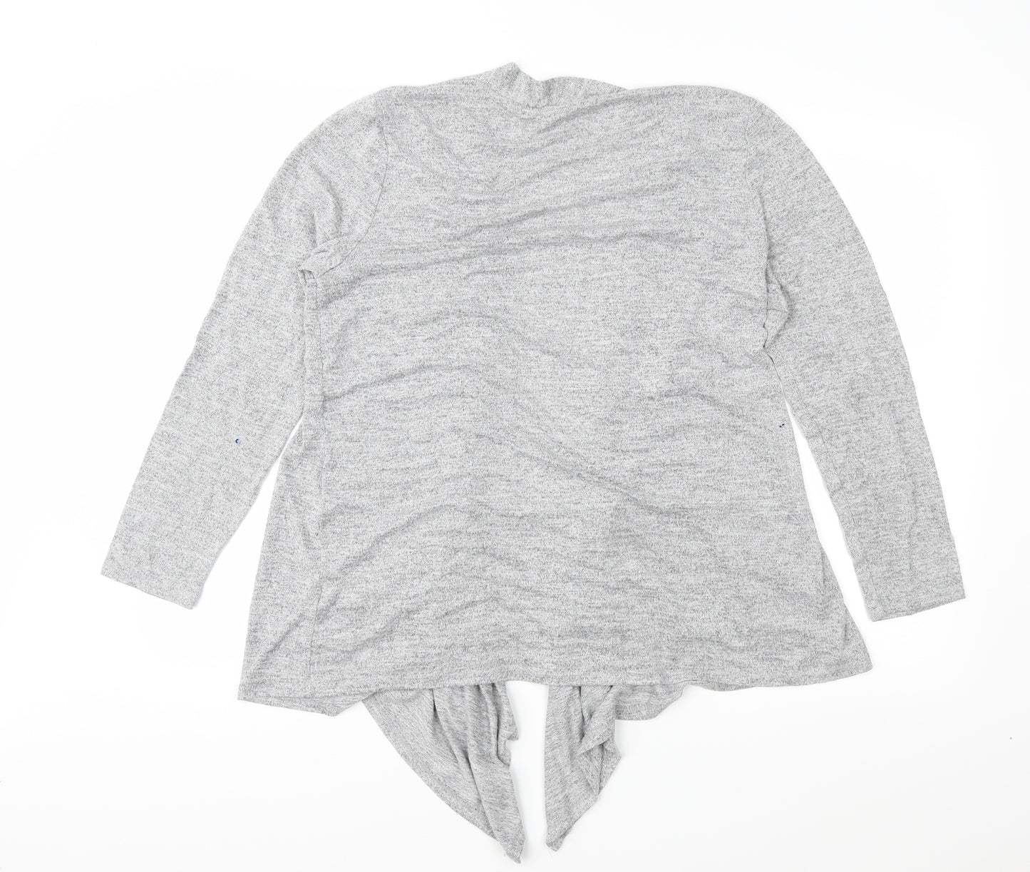 Dorothy Perkins Womens Grey  Knit Cardigan Jumper Size 16