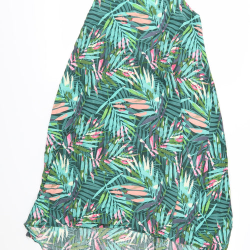 TU Womens Green Floral  Shift  Size M