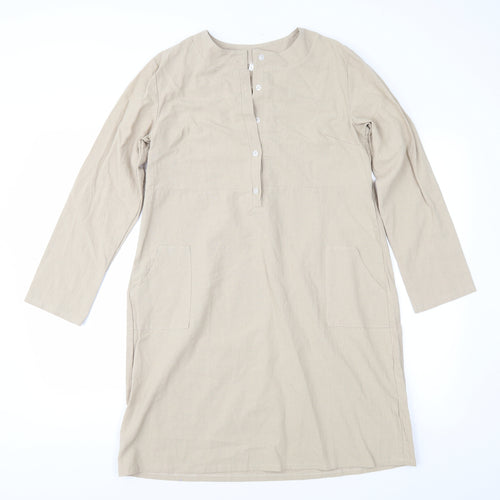 Preworn Womens Brown   Shift  Size L
