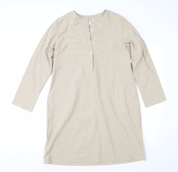 Preworn Womens Brown   Shift  Size L