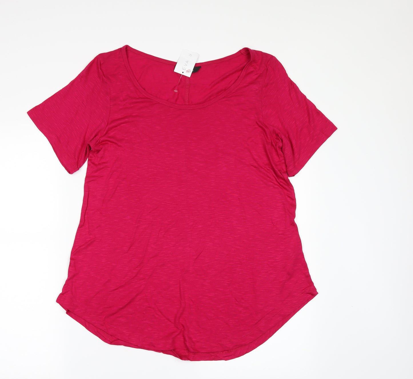 Yours Womens Pink   Basic T-Shirt Size 14