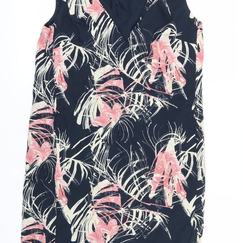 NEXT Womens Black Floral  Mini  Size 10