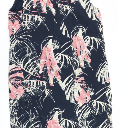 NEXT Womens Black Floral  Mini  Size 10