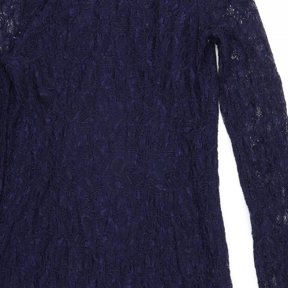 F&F Womens Blue  Lace A-Line  Size 10