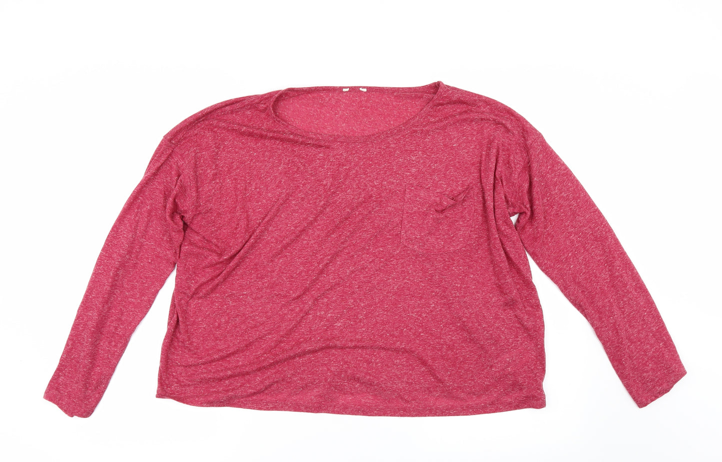 New Look Womens Red   Basic T-Shirt Size 14