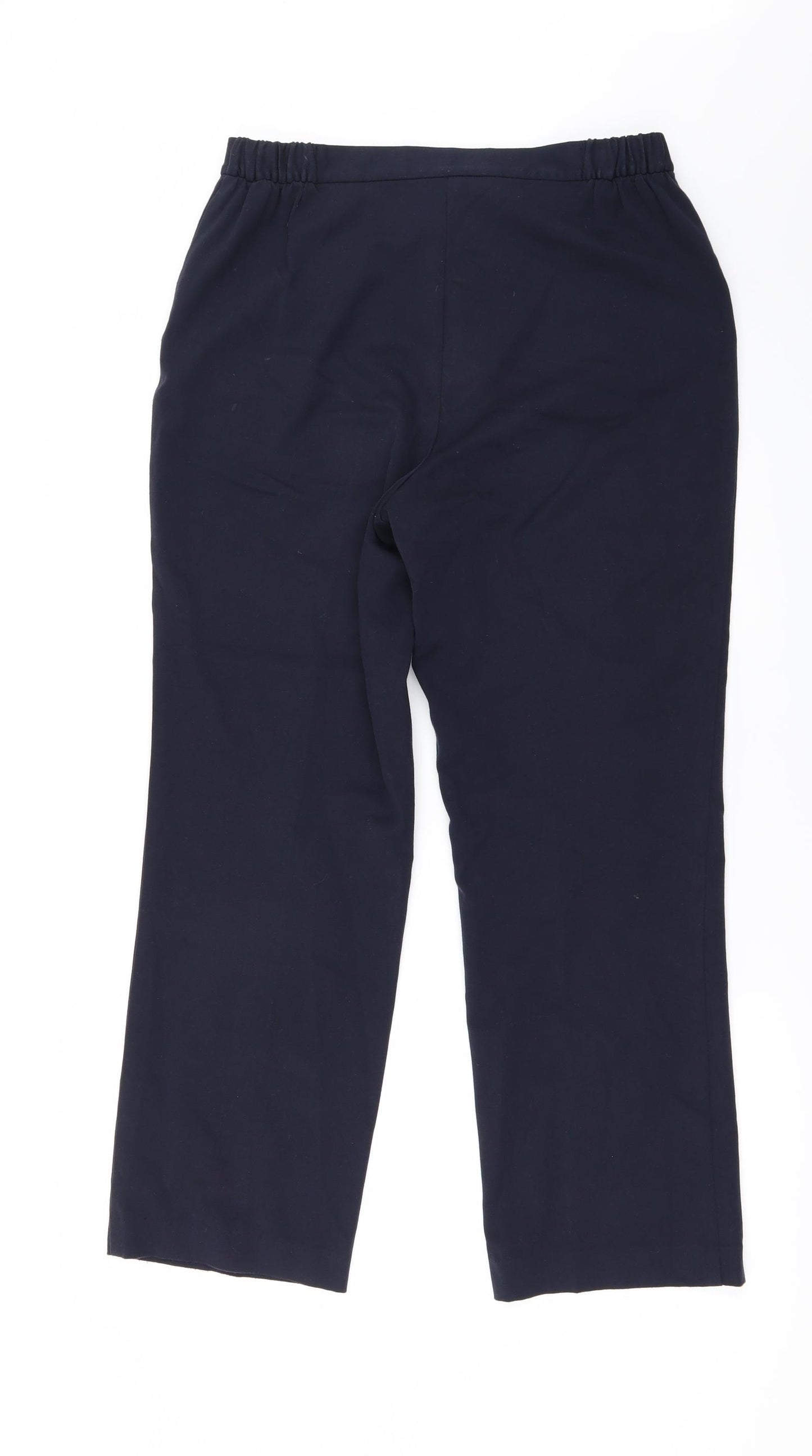 Marks and Spencer Womens Blue   Trousers  Size 10 L27 in