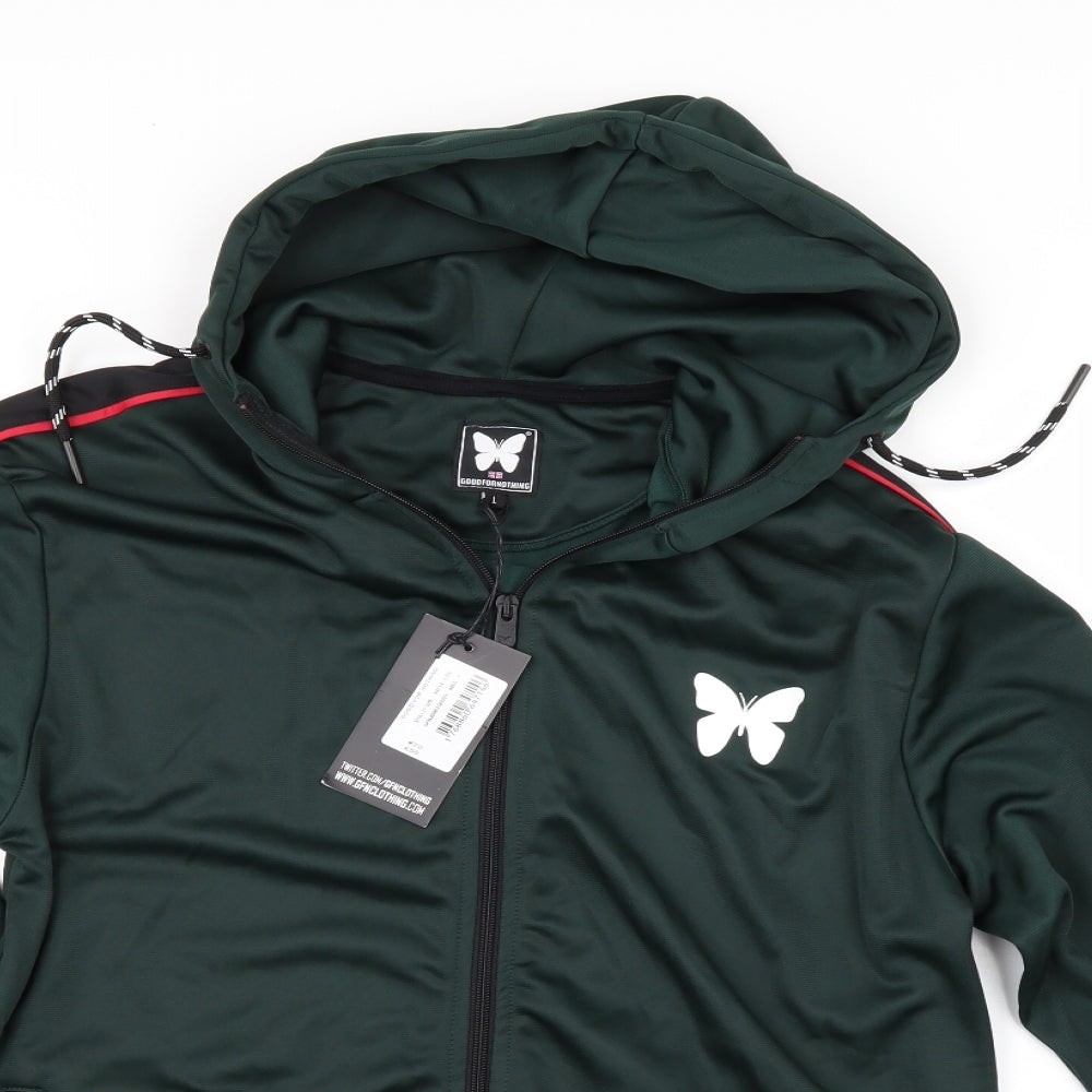 Good For Nothing Mens Green   Jacket  Size L