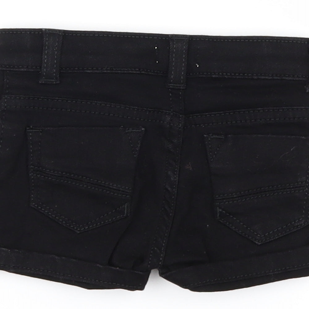 River Island Boys Black  Denim Cropped Jeans Size 3-6 Months  - SHORTS