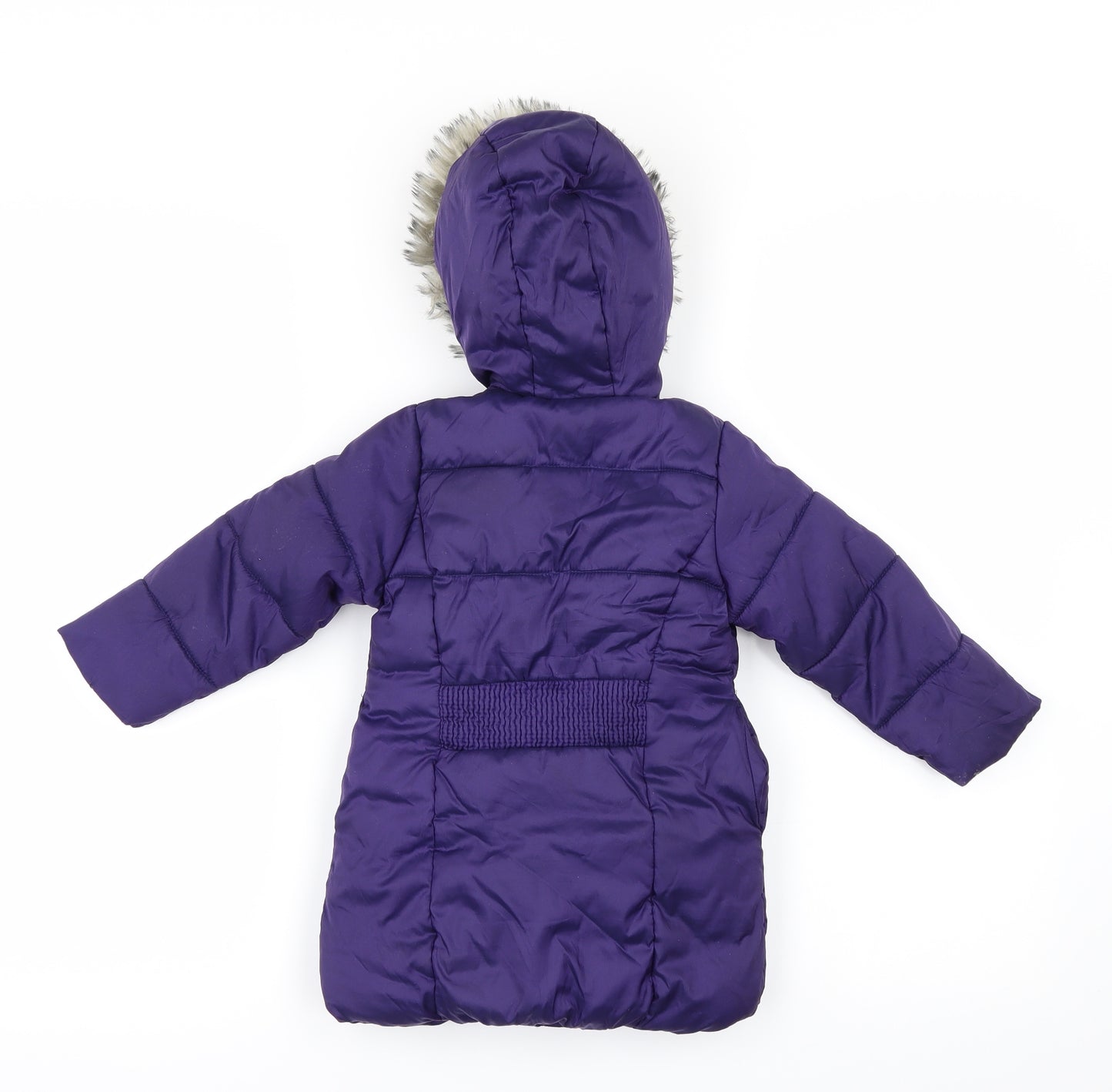 Mothercare Girls Purple   Jacket  Size 9-12 Months