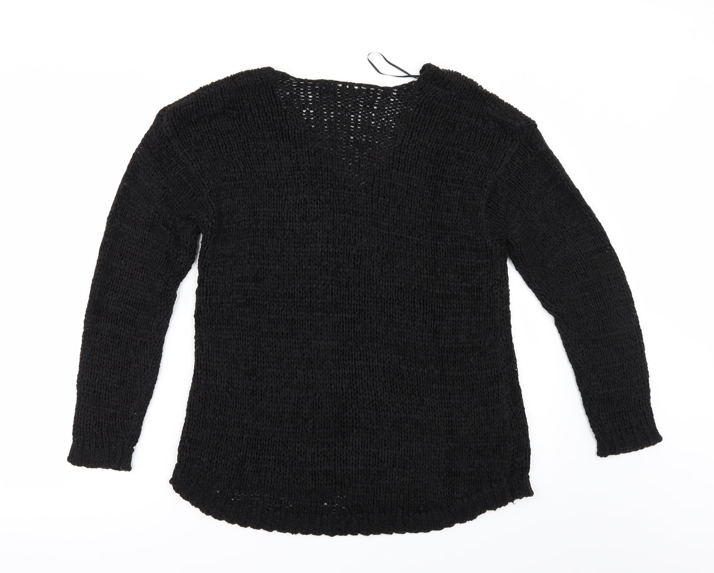 H&M Womens Black   Pullover Jumper Size M