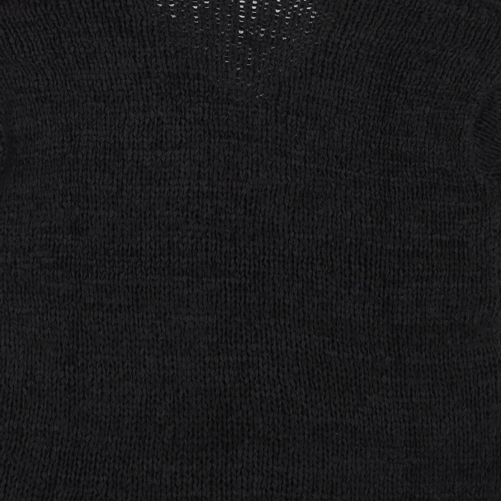 H&M Womens Black   Pullover Jumper Size M