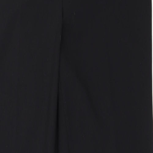 F&F Womens Black   Trousers  Size 8 L27 in