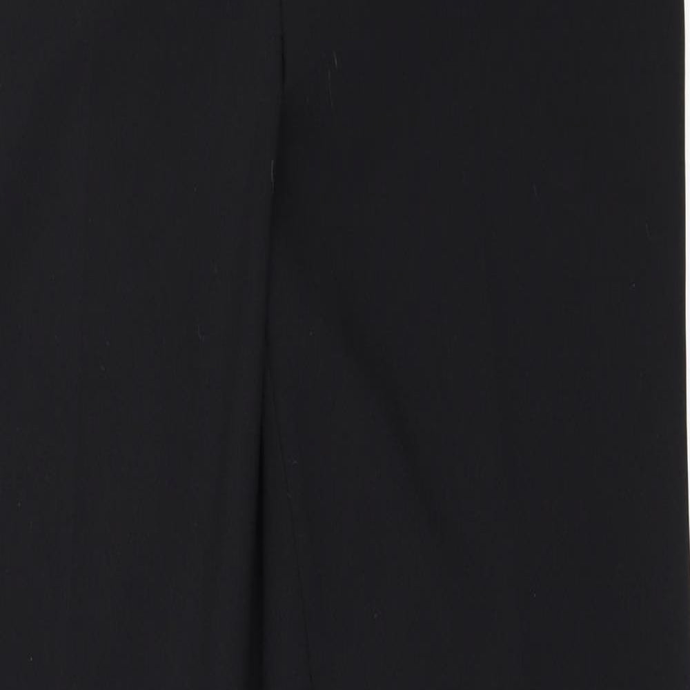 F&F Womens Black   Trousers  Size 8 L27 in