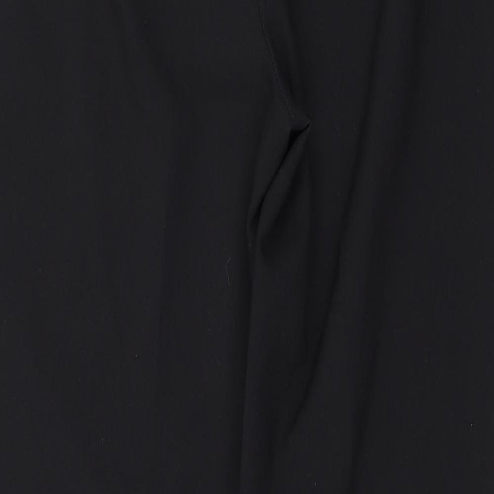 F&F Womens Black   Trousers  Size 8 L27 in