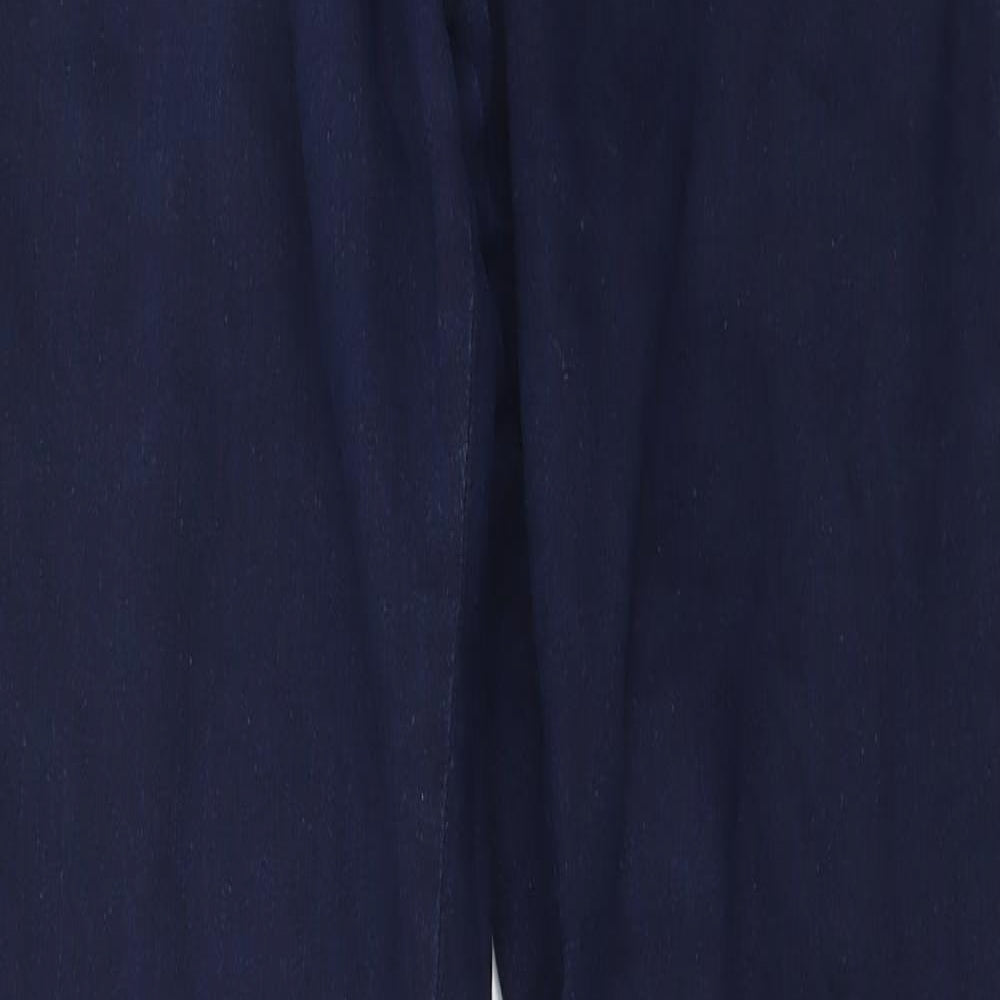 Dorothy Perkins Womens Blue  Denim Bootcut Jeans Size 12 L32 in