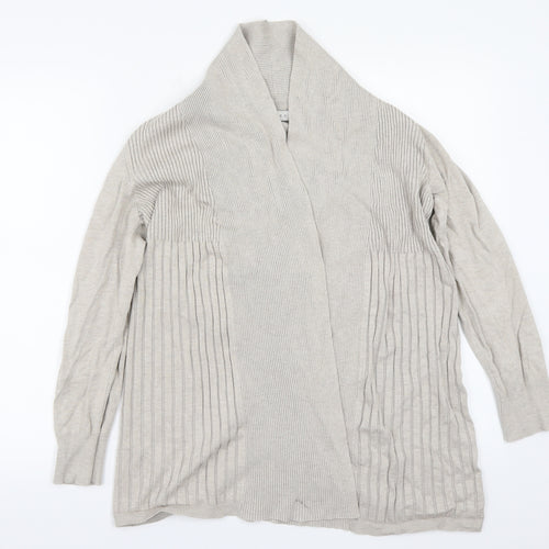 Nutmeg Womens Beige   Cardigan Jumper Size 12