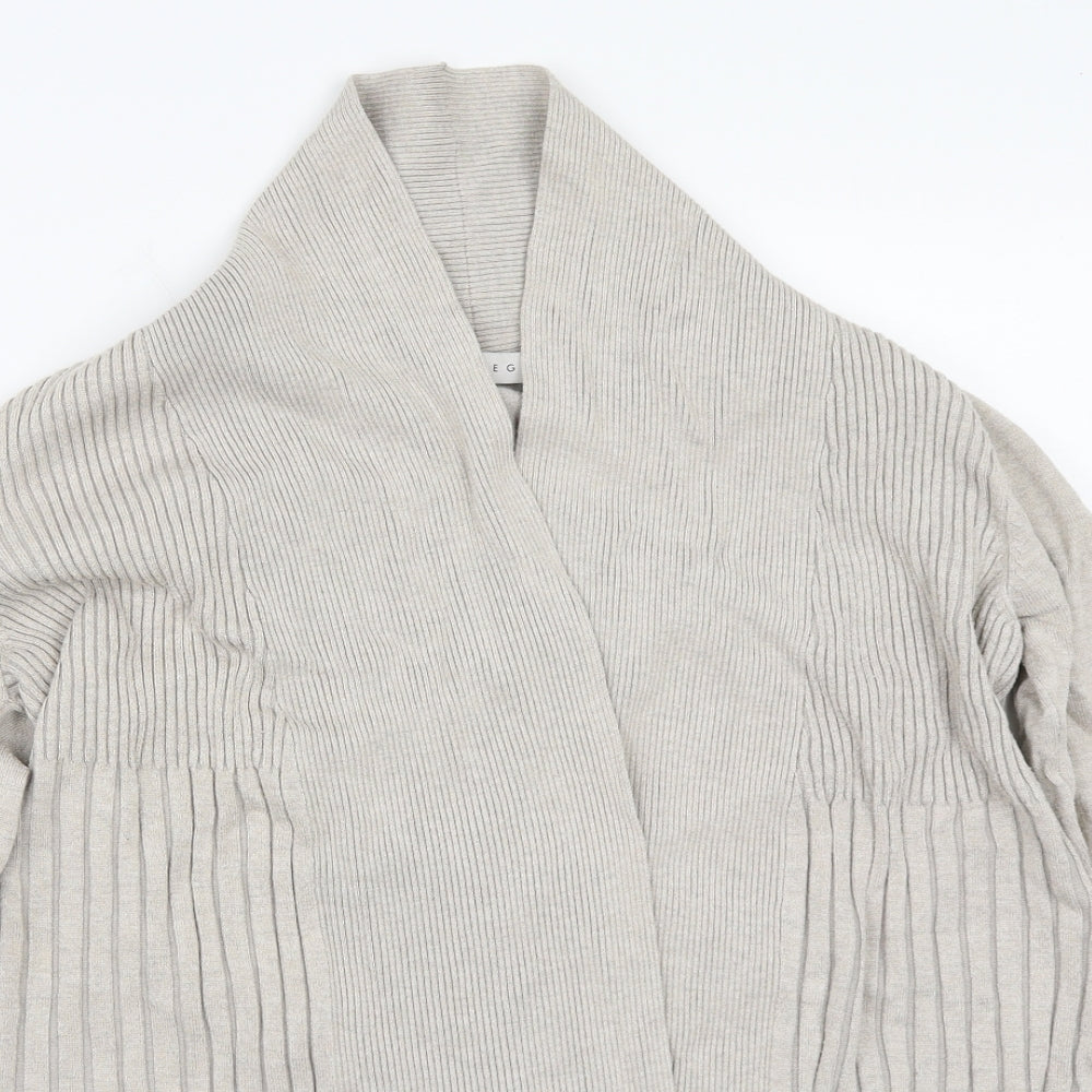 Nutmeg Womens Beige   Cardigan Jumper Size 12