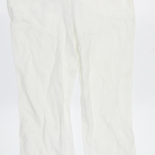 Sinequanone Womens White    Trousers One Size L24.5 in