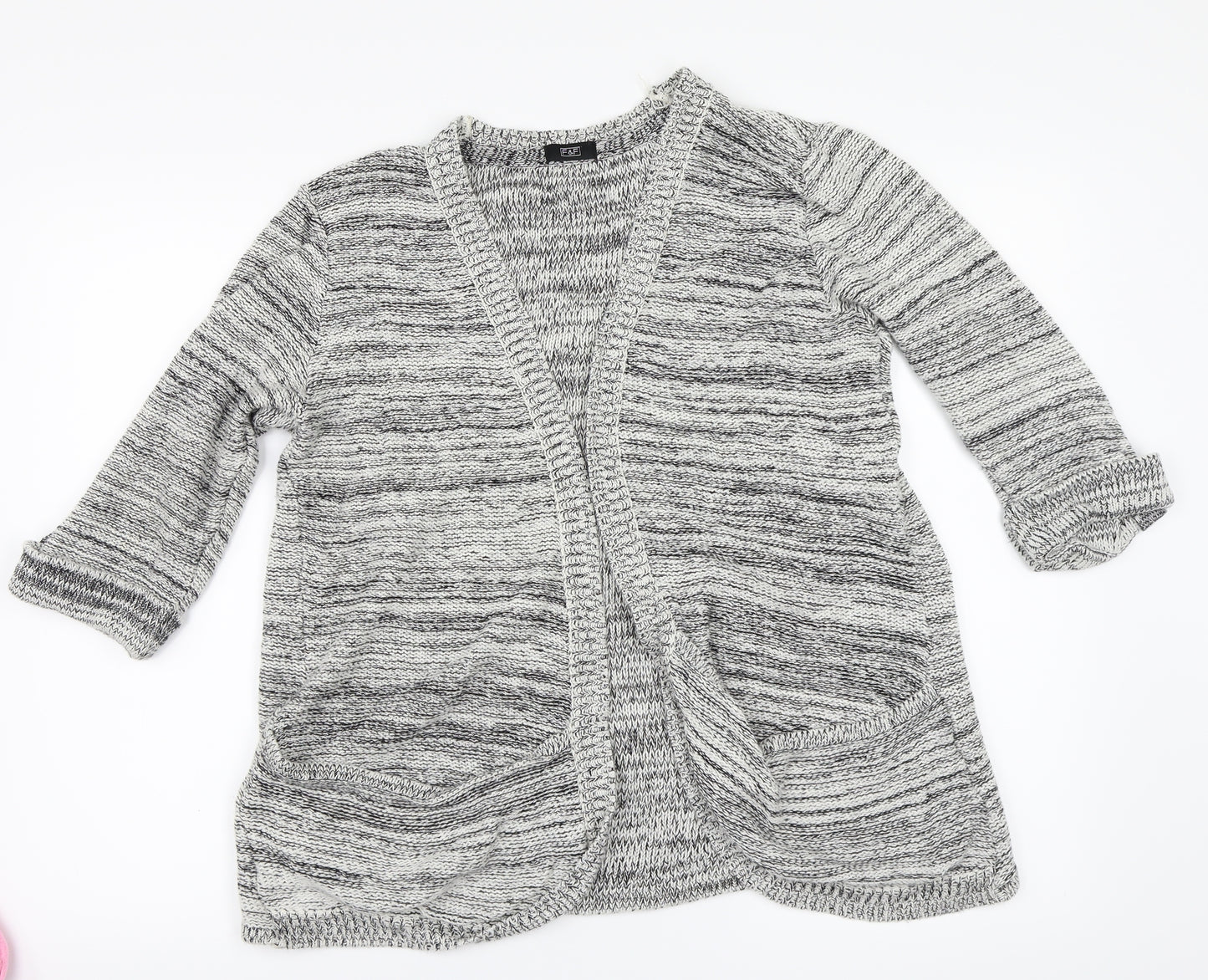 F&F Womens Grey   Cardigan Jumper Size 18