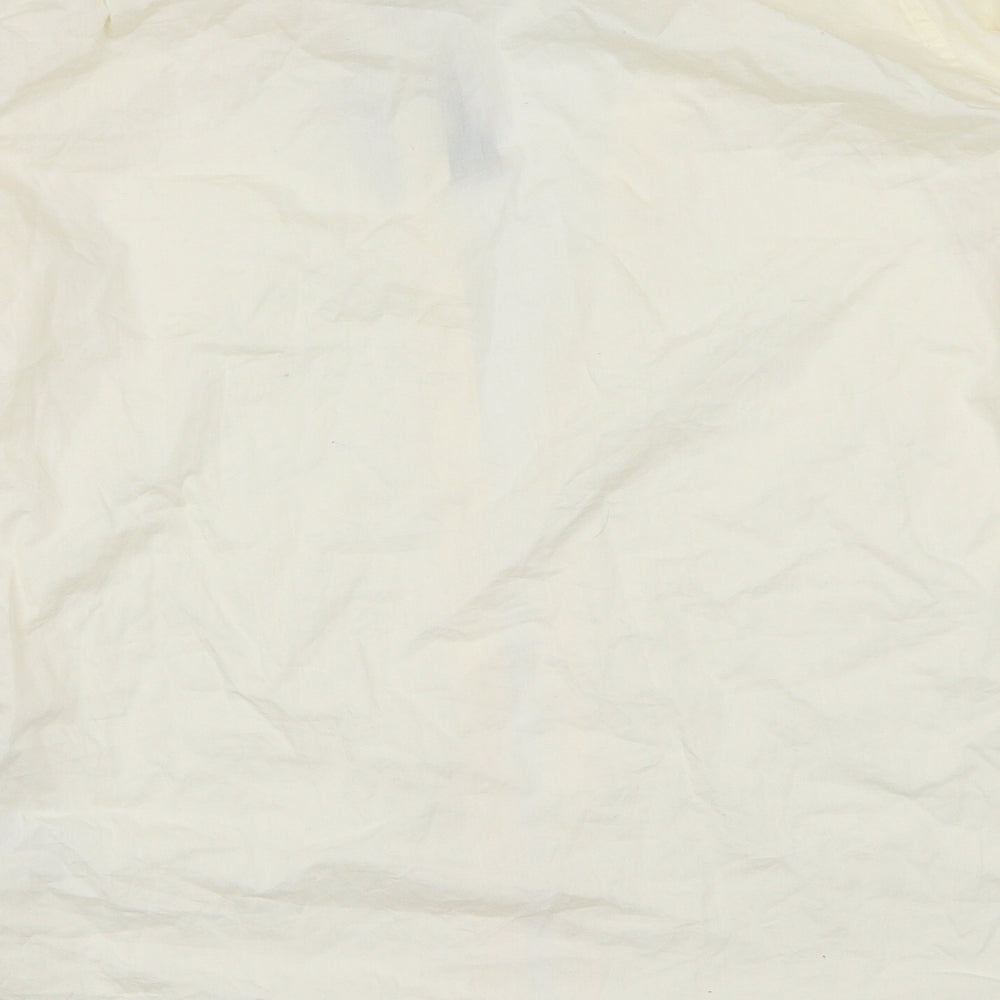 DKNY Mens Ivory    Button-Up One Size