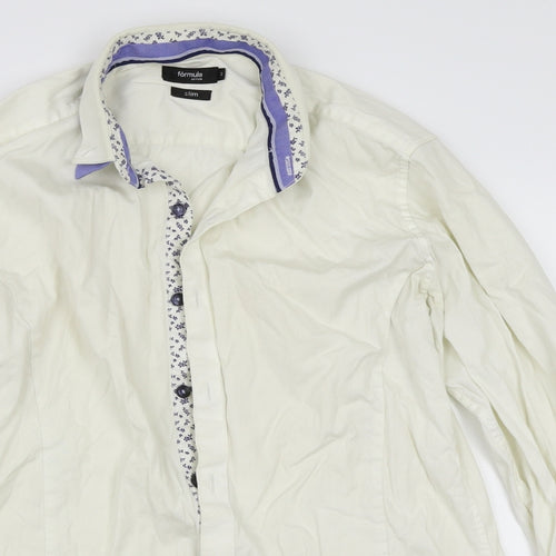 Formula Joyen Mens White    Button-Up One Size