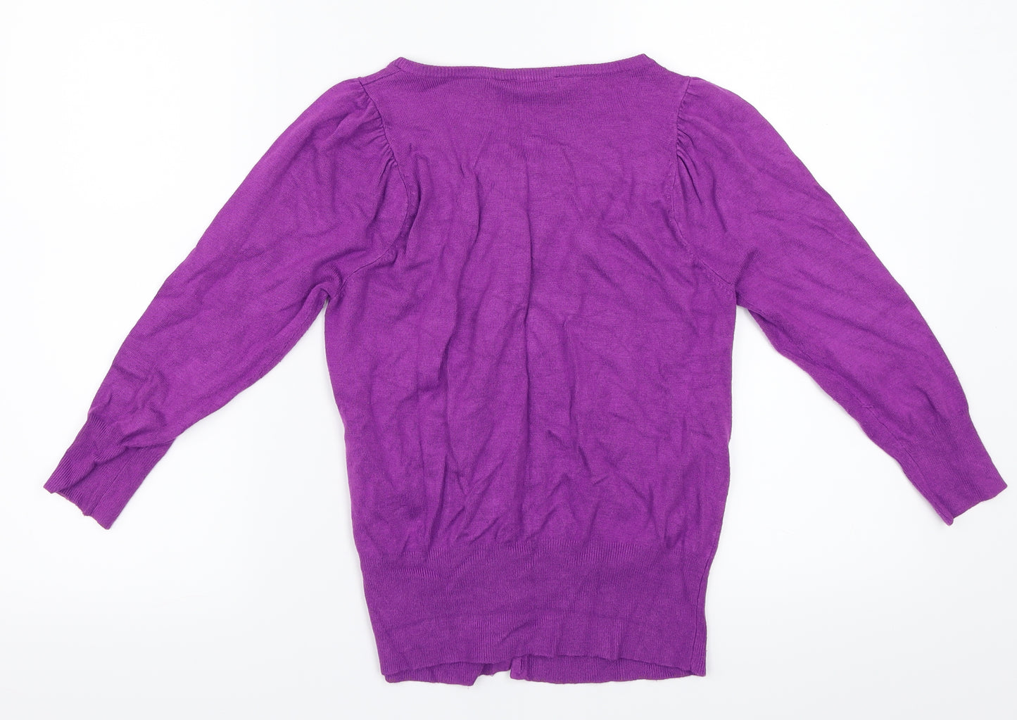 Dorothy Perkins Womens Purple   Cardigan Jumper Size 12